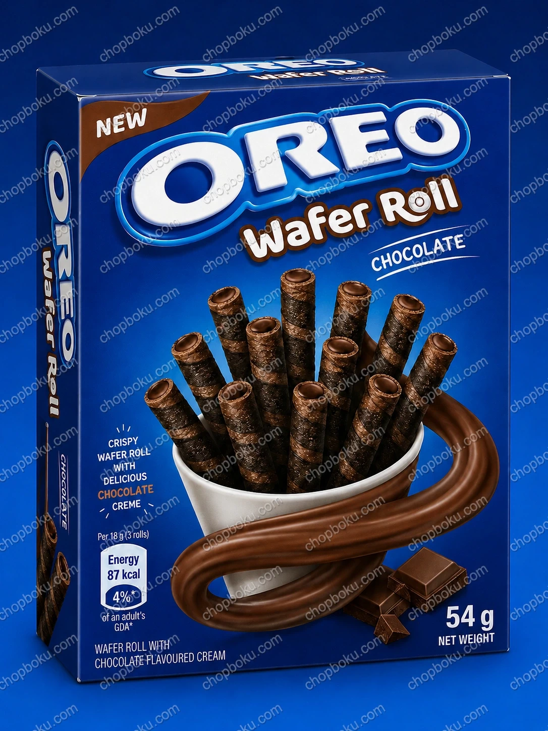 OREO Wafer Roll Chocolate Multipack (20 x 54g) – Crispy Chocolate Wafer Rolls in Lagos Nigeria