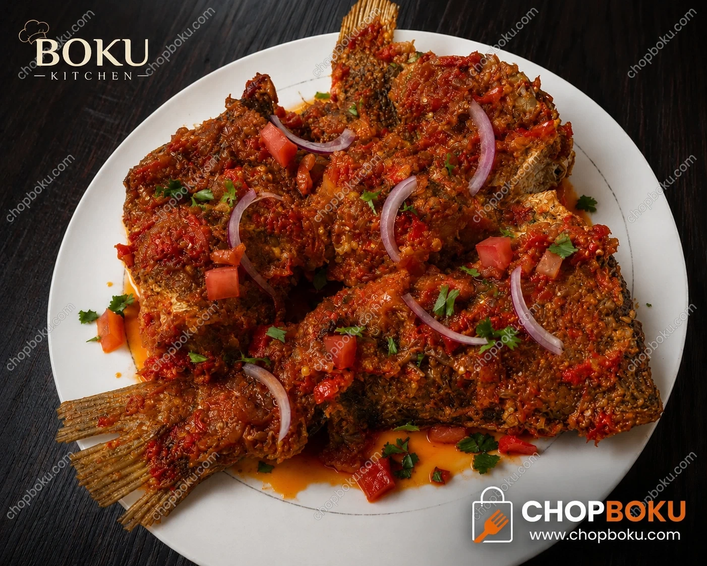Peppered Fried Croaker Fish (6 Pieces) – Fresh Nigerian Spicy Fish in Lagos