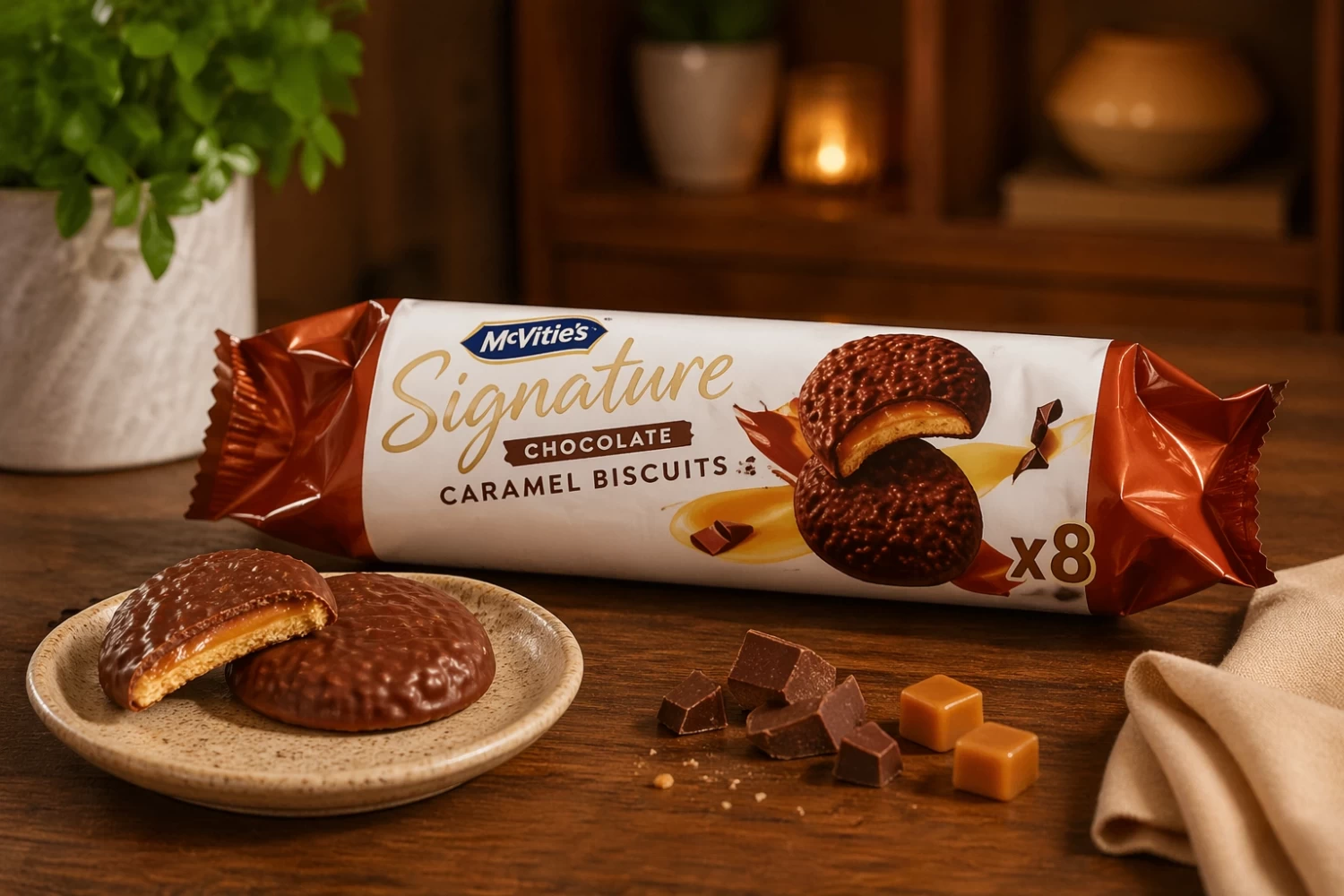 McVitie’s Signature Chocolate Caramel Biscuits – Luxury Caramel & Chocolate Biscuit Treats | Buy in Lagos, Abuja & Nigeria