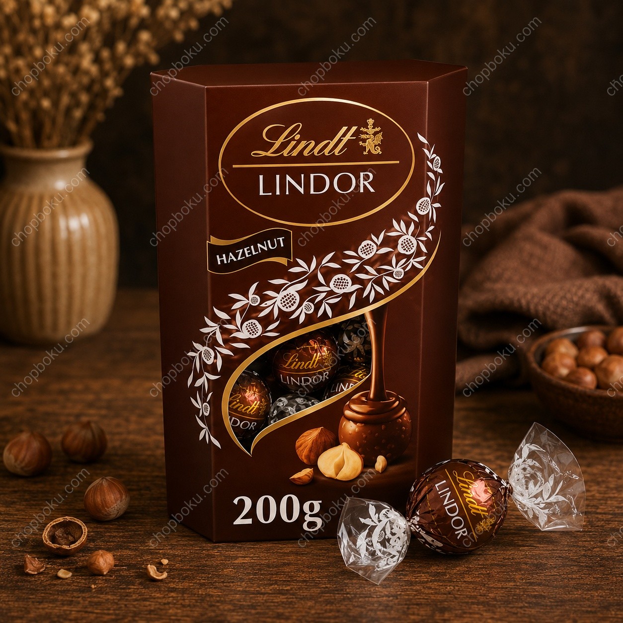 Lindt Lindor Hazelnut Truffles 200g