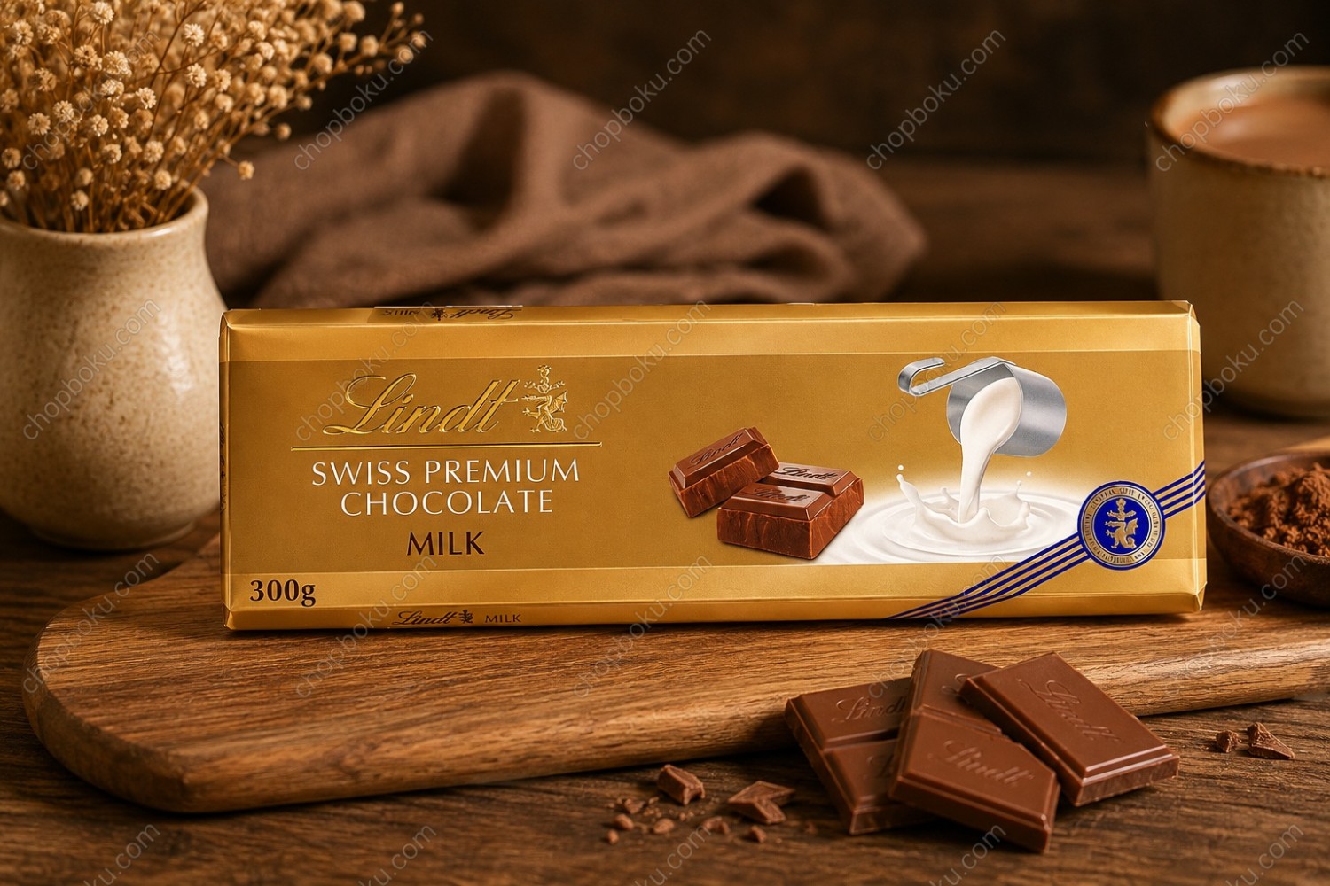 Lindt Swiss Premium Milk Chocolate 300g