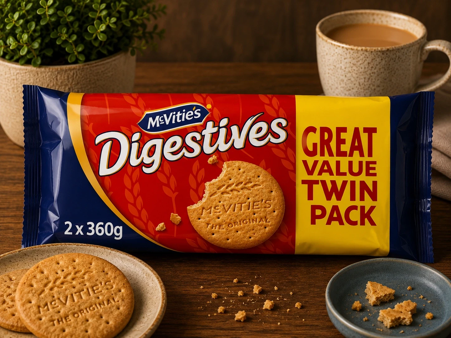 McVitie's Digestives The Original Biscuits Twin Pack 2 x 360g – Family Value Pack in Lagos Nigeria