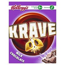 KELLOGGS KRAVE MILK CHOCOLATE