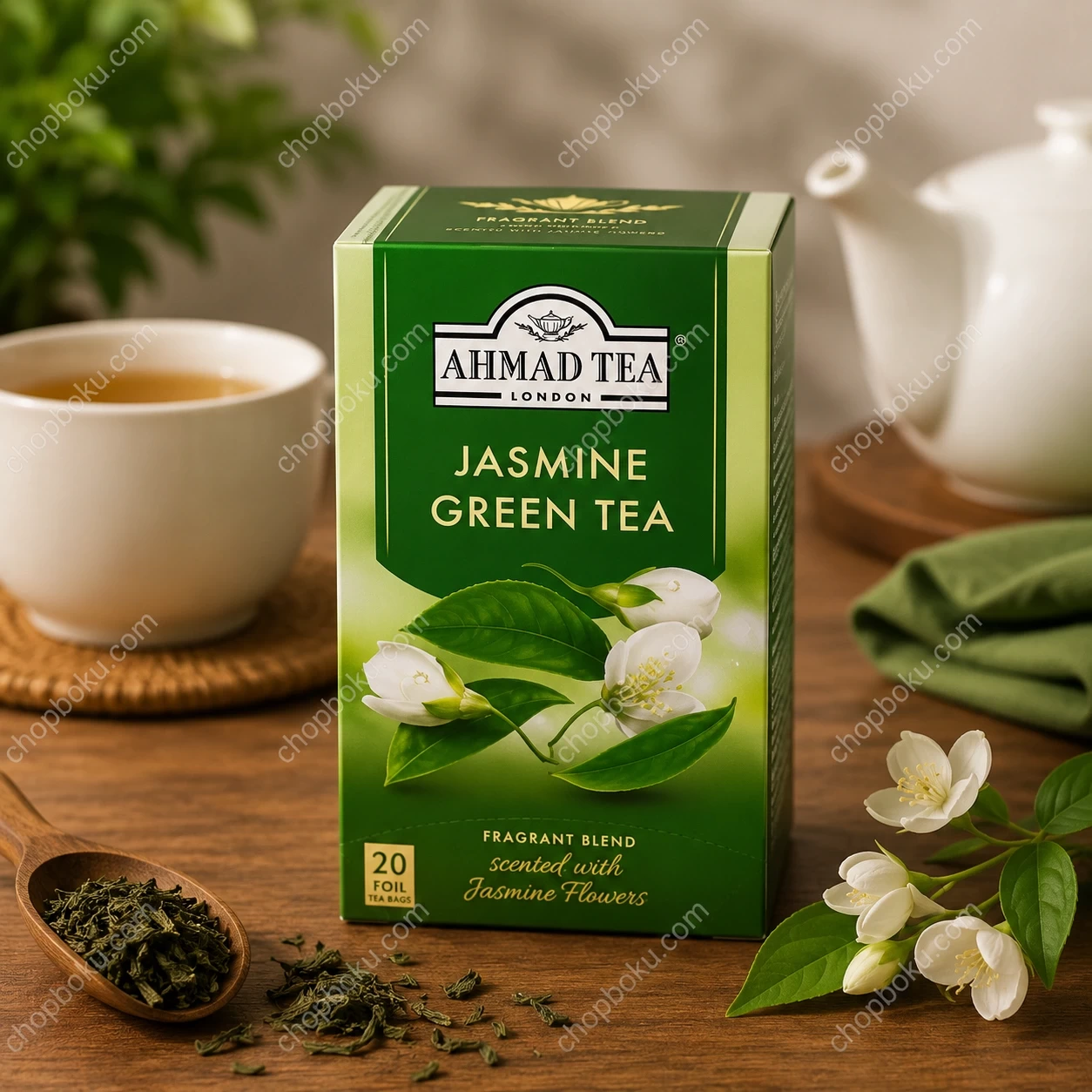 Ahmad Tea Jasmine Green Tea 20 Tea Bags (40g)