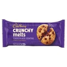 Cadbury Crunchy Melts Chocolate Biscuits – Crispy Biscuit Bites with Smooth Chocolate Filling | Buy in Lagos, Abuja & Nigeria